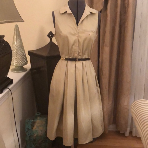 Willi Smith Dresses & Skirts - Willi Smith Khaki Dress-NWOT